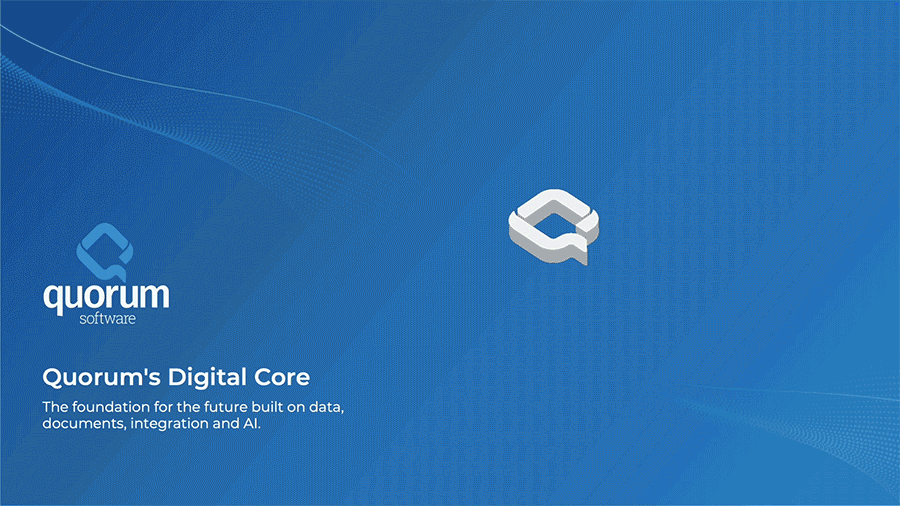 Animated GIF showing Quorum’s integrated upstream suite with multiple use cases. The animation then zooms in on Quorum Execute, highlighting its role in capital management and operational planning, and finally spotlights the operational planning capabilities adopted by Civitas
