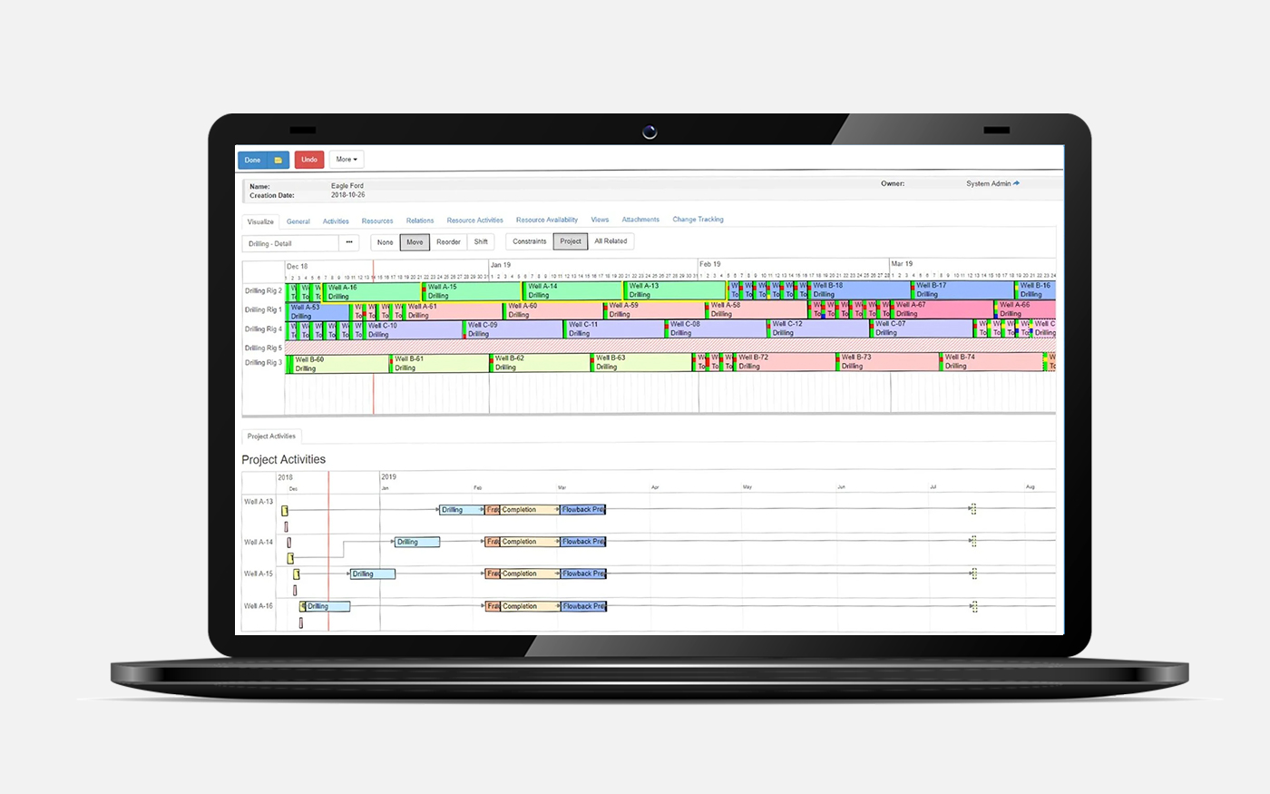 Quorum Software Execute Operational Scheduling