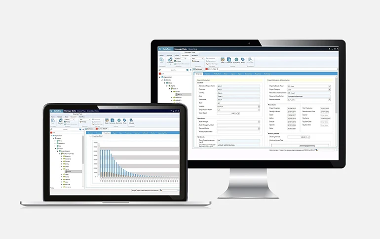 Product Screenshot on Devices - Cloud-Optimized Corporate Planning Platform - Planning Space